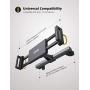 Headrest Tablet Holder, Car Tablet Mount - Lamicall Headrest Stand Cradle Compatible with Devices Such as iPad Pro Air Mini, Galaxy Tabs, Other 4.7-12.9" Cell Phones and Tablets - Black