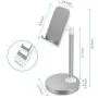 AONKEY Adjustable Cell Phone Stand, Desk Cellphone Holder Compatible with iPhone Xs Max XS XR X 6 6S 7 8 Plus, All Android Smartphone & iPad& Other 7”-13” Tablets AONKEY Adjustable Cell Phone Stand, Desk Cellphone Holder Compatible with iPhone Xs Max XS XR X 6 6S 7 8 Plus, All Android Smartphone & iPad& Other 7”-13” Tablets