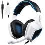 Xbox One,PS4 Stereo Gaming Headset，3.5mm Wired Over Ear Noise Cancelling Gaming Headphones with Mic & Volume Control & Bass Surround for Mac/PC/Laptop