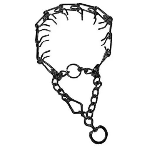Deluxe Adjustable Prong Training Collar with Quick Release, No-Choke Pinch Collar is Safe and Effective, Chrome-Plated for Maximum Strength, Will Not Rust or Break (Sizes: Small, Medium, Large) Deluxe Adjustable Prong Training Collar with Quick Release, No-Choke Pinch Collar is Safe and Effective, Chrome-Plated for Maximum Strength, Will Not Rust or Break (Sizes: Small, Medium, Large)