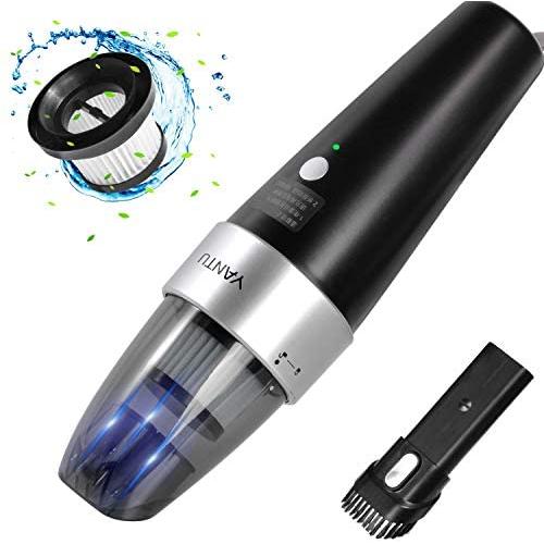 Handheld Mini Vacuum, 5000PA Powerful Suction Rechargeable Portable Vacuum, Cordless Vacuum Cleaner, Can Be Used For Home/Car, Pet Hair Wet Vacuum Cleaner, Dust, Dustbuster, Carpet, Gravel Cleaning.