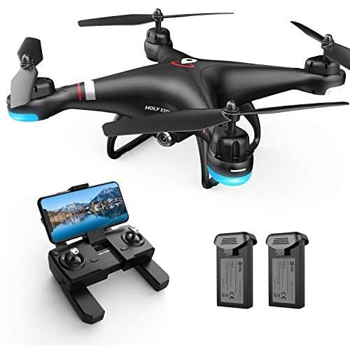 Holy Stone HS110G GPS FPV Drone with 1080P HD Live Video Camera for Adults and Kids, RC Quadcopter with GPS Auto Return Home, Auto Hover and Follow Me Mode, Long Flight Time, Easy to Fly for Beginners