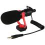 Moukey MCM-1 DSLR Camera Microphone, External Video Mic Shotgun for Phone, Smartphone, Vlogging, Canon/Nikon/Sony Camera