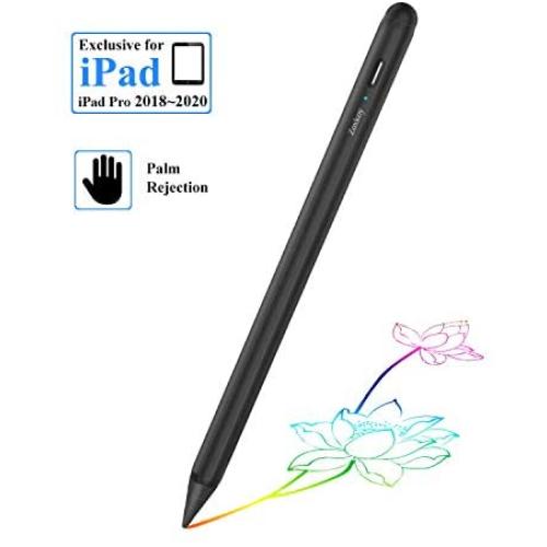 Stylus Pen for Apple iPad Pencil: Touch Pencil with Palm Rejection for Precise Writing & Drawing - Compatible with Apple iPad Pro 11/12.9 Inch iPad 7th/6th | iPad Mini 5th | iPad Air 3rd Gen