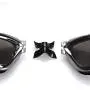 Swim Goggles, Swimming Goggles No Leaking Anti Fog Uv Protection Triathlon Swim Goggles with Free Protection Case for Adult Men Women Youth Kids Child-Plating Silver