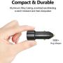 Car Charger, JSAUX Quick Charge 3.0 3A Dual USB Ports 36W Fast Car Adapter Metal Compatible with Samsung Galaxy S10 S9 S8 S20 Plus Note 10 9 8 S7, iPhone Xs Max XR X 8 7 6, iPad, LG G6 V20, Moto Black