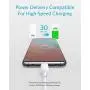 USB C to USB C Cable, Anker Powerline III USB-C to USB-C Fast Charging Cord (6 ft), 60W Power Delivery PD Charging for Apple MacBook, iPad Pro 2020, Samsung Galaxy S10 Plus S9 S8 Plus, Pixel, and More