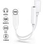 Headphones Adapter for Phone Charger Dongle 3.5mm Jack AUX Audio Cable Adaptor Music & Charging for Phone XR/8/8Plus/10/7/7Plus/X/XS Splitter Aux Adapter Earphone Converter Support iOS 12 or Higher
