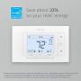 Emerson Sensi Wi-Fi Smart Thermostat for Smart Home, DIY, Works With Alexa, Energy Star Certified, ST55 Emerson Sensi Wi-Fi Smart Thermostat for Smart Home, DIY, Works With Alexa, Energy Star Certified, ST55