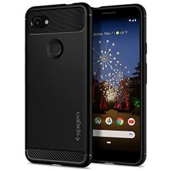 Spigen Rugged Armor Designed for Google Pixel 3a Case (2019) - Matte Black