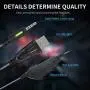 A1 Stereo Gaming Headset for PS4, PC, Xbox One Controller, Noise Cancelling Over Ear Headphones with Mic, LED Light, Bass Surround, Soft Memory Earmuffs for Laptop Mac Nintendo Switch Games A1 Stereo Gaming Headset for PS4, PC, Xbox One Controller, Noise Cancelling Over Ear Headphones with Mic, LED Light, Bass Surround, Soft Memory Earmuffs for Laptop Mac Nintendo Switch Games