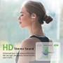 Letsfit Bluetooth Headphones IPX7 Waterproof 15Hrs Playtime Wireless Earbuds, Bluetooth 5.0 Running Headphones, HiFi Stereo in-Ear Earphones w/Mic Noise Cancelling for Sports, Workout, Gym