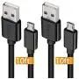 Micro USB Cable, 10Ft 2Pack Extra Long Fast Charger Cord for Galaxy S7 Edge,High Speed Durable Charging Cable for Android Phone,Samsung J7 S6 S5 S4 Note 5 4,LG,PS4,Camera,Black Micro USB Cable, 10Ft 2Pack Extra Long Fast Charger Cord for Galaxy S7 Edge,High Speed Durable Charging Cable for Android Phone,Samsung J7 S6 S5 S4 Note 5 4,LG,PS4,Camera,Black