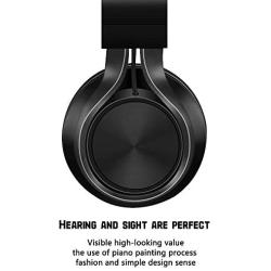 Over Ear Headphones with Aluminum Headphone Stand Hanger, SourceTon 3.5mm Gaming Headset Noise Isolating with Mic and Volume Control for TV, PC and Cell Phone