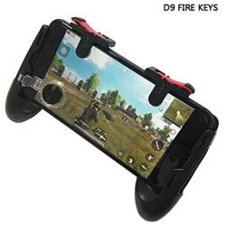 hahalys Mobile Phone Game Controller Shooter Key Gamepad Gaming Controller for Android Gamepad Black White