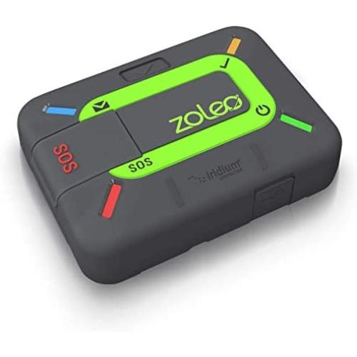 ZOLEO Satellite Communicator – Two-Way Global SMS Text Messenger & Email, Emergency SOS Alerting, Check-in & GPS Location – Android iOS Smartphone Accessory