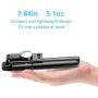 Selfie Stick Tripod with Removable Wireless Bluetooth Remote Shutter Compatible,Mini Pocket Selfie Stick for iPhone 11/XR/X/8/8P/7/7P/6s/6 Samsung Galaxy S9/8/7 Note 9/8/7 Nubia