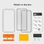 Spigen Tempered Glass Screen Protector [Glas.tR AlignMaster] designed for iPhone 11 (2019) [2 Pack] - Edge to Edge Protection