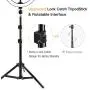 Compatible for iPad 10 Selfie Ring Light with Tripod Stand & Phone Holder for Makeup Live Stream Makeup Dimmable LED Camera Ring Light with Remote Shutter for YouTube Video JACKYLED Compatible for iPad 10 Selfie Ring Light with Tripod Stand & Phone Holder for Makeup Live Stream Makeup Dimmable LED Camera Ring Light with Remote Shutter for YouTube Video JACKYLED