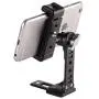 Metal Phone Tripod Mount with Cold Shoe,Woohoto 360 Rotation Phone Tripod Holder Adapter,Desktop Cell Phone Stand, Compatible with iPhone Sumsung Smartphone,Cell Phone Clamp,Video Rig Mount Metal Phone Tripod Mount with Cold Shoe,Woohoto 360 Rotation Phone Tripod Holder Adapter,Desktop Cell Phone Stand, Compatible with iPhone Sumsung Smartphone,Cell Phone Clamp,Video Rig Mount