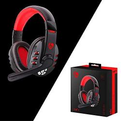 Rocketed Bluetooth Over Ear Headphones, Wireless Gaming Stereo Headsets w/Detachable Mic for PS4, Xbox one, PC, Cell Phones, Office, Wireless Headset w/ 8 Hrs Play Time Studio Wireless