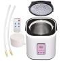 AW 2L Sauna Steamer Machine Stainless Steel Pot Steam Generator for Portable Sauna Tent with Remote Home Spa