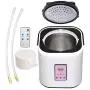 AW 2L Sauna Steamer Machine Stainless Steel Pot Steam Generator for Portable Sauna Tent with Remote Home Spa AW 2L Sauna Steamer Machine Stainless Steel Pot Steam Generator for Portable Sauna Tent with Remote Home Spa