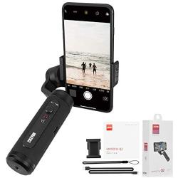 Zhiyun Smooth Q2 3 Axis Handheld Gimbal for Smartphone, Small Pocket Size 260g Max. Payload 360 Degree Rotation IOS & Android Supported Quick Release 17h Running Time, for Vlog YouTube Street Snapshot