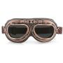 Evomosa Motorcycle Goggles Vintage Cosplay Goggles Pilot Style Cruiser Scooter Outdoor Goggles Bike Eyewear