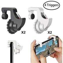 Lollyshoper Gamepad Joystick Phone Mobile Gaming Trigger Fire Button Handle for L1R1