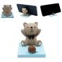 Amamcy Cute Polar Bear Cell Phone Holder Stand, Smartphone Desk Holder for iPhone Xs/Max/XR/X/8/8 Plus/Google Pixel/Samsung Galaxy Note