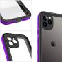 Case for iPhone 11 Pro Max 2019, Waterproof Case Dual Layer with Built in Screen Protector Slim Fit Full Body Cover Clear Case Anti-Drop Daily Use Bumper Compatible with iPhone 11 Pro Max 6.5 (Purple)