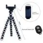 Kingneed Portable Flexible Cell Phone Octopus Tripod Phone Holder Selfie Tripod with Wireless Bluetooth Remote Shutte/Extendable Mount Holder Kingneed Portable Flexible Cell Phone Octopus Tripod Phone Holder Selfie Tripod with Wireless Bluetooth Remote Shutte/Extendable Mount Holder