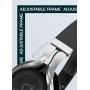 Artix CL750 Foldable Noise Isolating On Ear Headphones Wired with Microphone and Volume Control, Stereo Head Phones Corded with Adjustable Headband for Computer, Laptop and Cell Phone (Black)