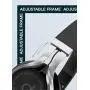 Artix CL750 Foldable Noise Isolating On Ear Headphones Wired with Microphone and Volume Control, Stereo Head Phones Corded with Adjustable Headband for Computer, Laptop and Cell Phone (Black)