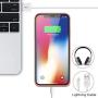 QTshine Battery Case for iPhone X/XS/10, Newest [6500mAh] Protective Portable Charging Case Rechargeable Extended Battery Pack for Apple iPhone X/XS/10(5.8) Backup Power Bank Cover - Rose Gold