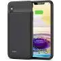 OMEETIE Battery Case for iPhone Xs Max, 5000mAh Slim Portable Rechargeable Charging Case Compatible with iPhone Xs Max(6.5 inch) Protective Charger Case (Black)