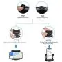 Car Phone Holder, Loncaster 360°Rotating Car Phone Mount, Silicone Dashboard Car Phone Holder Compatible for iPhone, Android Smart Phones, GPS and More Devices