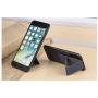 Fold Mobile Phone Grip, Car Phone Stand and Handheld Mobile Phone Holder,Built-in Magnet, Suitable for Various Models, Easy to Use and Multiple in Color (Blue)