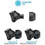 JLab Audio JBuds Pro Signature Earbuds | Titanium 10mm Drivers | Music Controls, Universal Mic | Custom Fit with Cush Fins | Black