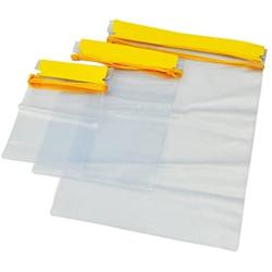 Meetory Clear Waterproof Bags Pouch Dry Bags for Camera Mobile Phone Maps Kayak Document Holder - 3 Piece Set Waterproof Plastic Pouch Utility Bags