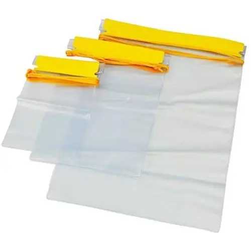 Meetory Clear Waterproof Bags Pouch Dry Bags for Camera Mobile Phone Maps Kayak Document Holder - 3 Piece Set Waterproof Plastic Pouch Utility Bags Meetory Clear Waterproof Bags Pouch Dry Bags for Camera Mobile Phone Maps Kayak Document Holder - 3 Piece Set Waterproof Plastic Pouch Utility Bags