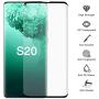 [2 Pack] Galaxy S20 Screen Protector, Tempered Glass 3D Full Edge Covered/Support Fingerprint Unlock/Anti-Bubble HD Clear/Case Friendly Glass Protector for Samsung Galaxy S20