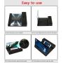 Phone Screen Magnifier with Bluetooth Speaker – Mobile Phone 3D HD Amplifier Screen Projector Enlarger for Movies, Gaming – Foldable Phone Stand with Laudspeaker – Compatible with All Smartphones