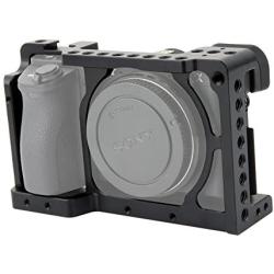 NICEYRIG A6100 A6300 A6400 A6000 Camera Cage with 1/4 Thread and Cold Shoe - 083