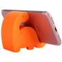Plinrise Animal Desk Phone Stand, Update Dinosaur Silicone Office Phone Holder, Creative Phone Tablet Stand Mounts, Size:1.3" X 3.0" X 2.7" (Orange)