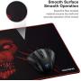 VicTsing [30% Larger] Extended Gaming Mouse Pad with Stitched Edges, Long XXL Mousepad (31.5x15.7In), Desk Pad Keyboard Mat, Non-Slip Base, Water-Resistant, for Work & Gaming, Office & Home, Red