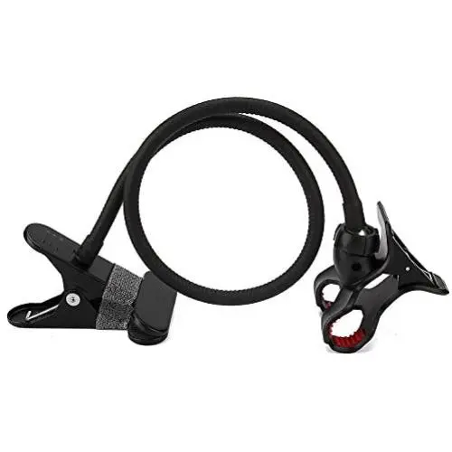 RRecomfit 360-degree Rotating Universal Flexible Long Arm Mobile Phone Holder Mount Lazy Holder Kit Hands Free Mobile Phone Gooseneck Mount for Bed Desktop for iPhone/Samsung/HTC Etc (Black) RRecomfit 360-degree Rotating Universal Flexible Long Arm Mobile Phone Holder Mount Lazy Holder Kit Hands Free Mobile Phone Gooseneck Mount for Bed Desktop for iPhone/Samsung/HTC Etc (Black)