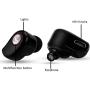 Mini Invisible Bluetooth Earbud,V4.1 Stereo Wireless Bluetooth Earphone with Built-in Mic,Sports Noise Cancelling in-Ear Headphone for iPhone Samsung and Other Android Phones (Black) Mini Invisible Bluetooth Earbud,V4.1 Stereo Wireless Bluetooth Earphone with Built-in Mic,Sports Noise Cancelling in-Ear Headphone for iPhone Samsung and Other Android Phones (Black)