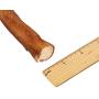 Pawstruck 9" Straight Bully Sticks for Dogs [Large Thickness] All Natural & Odorless Bully Bones | Long Lasting Chew Dental Treats | Best Thick Bullie Sticks for K9 or Puppies | Grass-Fed Beef